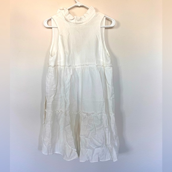 NEW Tuckernuck Pomander Place White Lightweight Gauze Morgan Dress - extra small - Picture 7 of 9